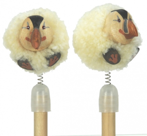 5070P-PF  Puffin Pom Pom Pencils (Pack Size 36) Price Breaks Available