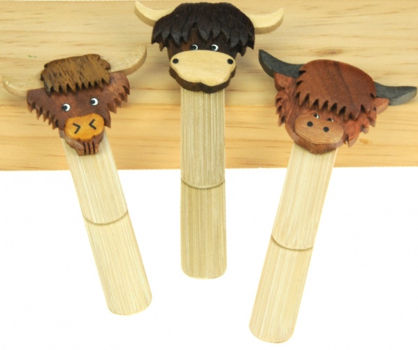 5007-HC : Highland Cow Bookmarks (Pack Size 72) Price Breaks Available