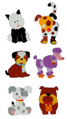5043DG : Dog Magnets - FREE Display (Pack Size 36) Price Breaks Available