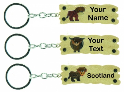 Personalized Highland Cow Keychain, Custom Highland Cow Gift, Wooden Cow  Accessories, Cute Keychain, Name Keychain - GetNameNecklace