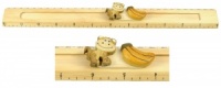 Ruler (Sliding Character Measure) - Monkey  (Pack Size 24) Price Breaks Available
