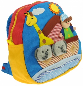 Boy Ark & Animals - Toddlers Rucksacks (Pack Size 5)