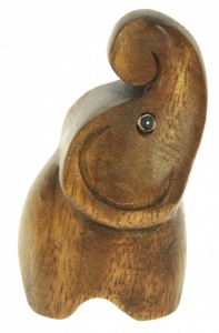 EL-SM - Carved Elephant (Height 10cm) (Pack Size 10)