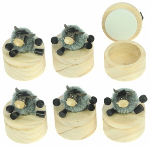 TRK-SH : Trinket Box - Donkey - W 4.5cm (Pack Size 36) Price Breaks Available