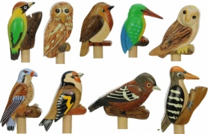 Namesakes Wholesale Gifts 5001GB : Garden Bird Keyrings (Pack Size 36 ...